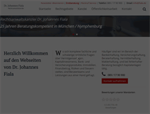 Tablet Screenshot of fiala.de