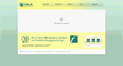 Desktop Screenshot of fiala.at